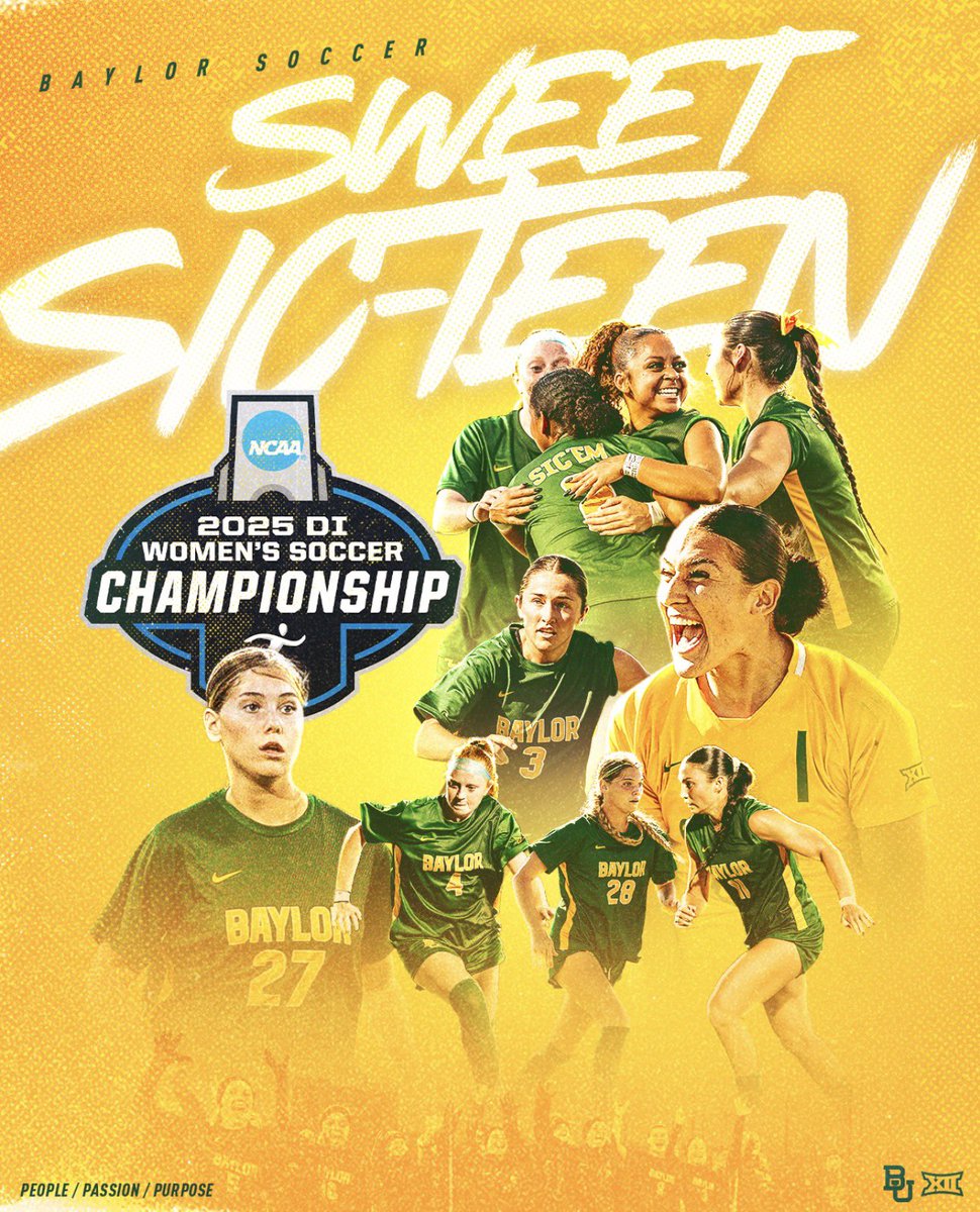 Built for this Sweet SIC-teen stage 🔥

baylorbears.com/news/2025/11/2…

#SicEm | #PeoplePassionPurpose