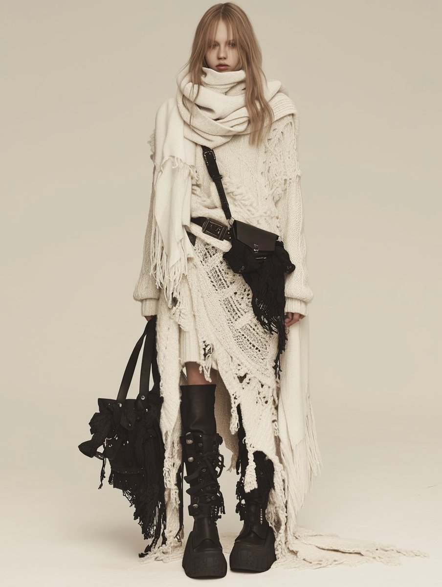 blade05191496's tweet image. Original SFW illustrations
つむたん　プロント　おはようございます☕　【冬の着くずしコーデ】