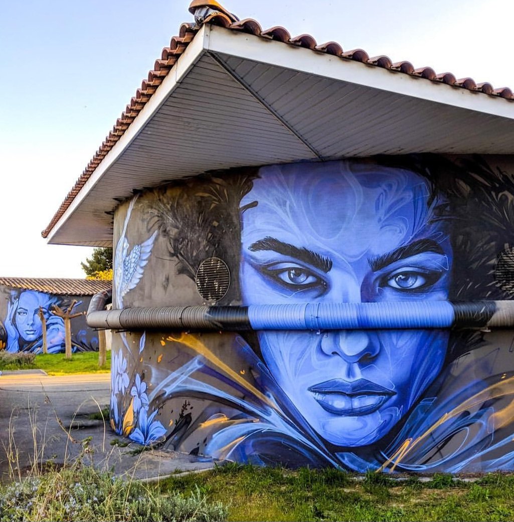 nouatre's tweet image. #streetart. #urbanart. #mural
By : Sidka