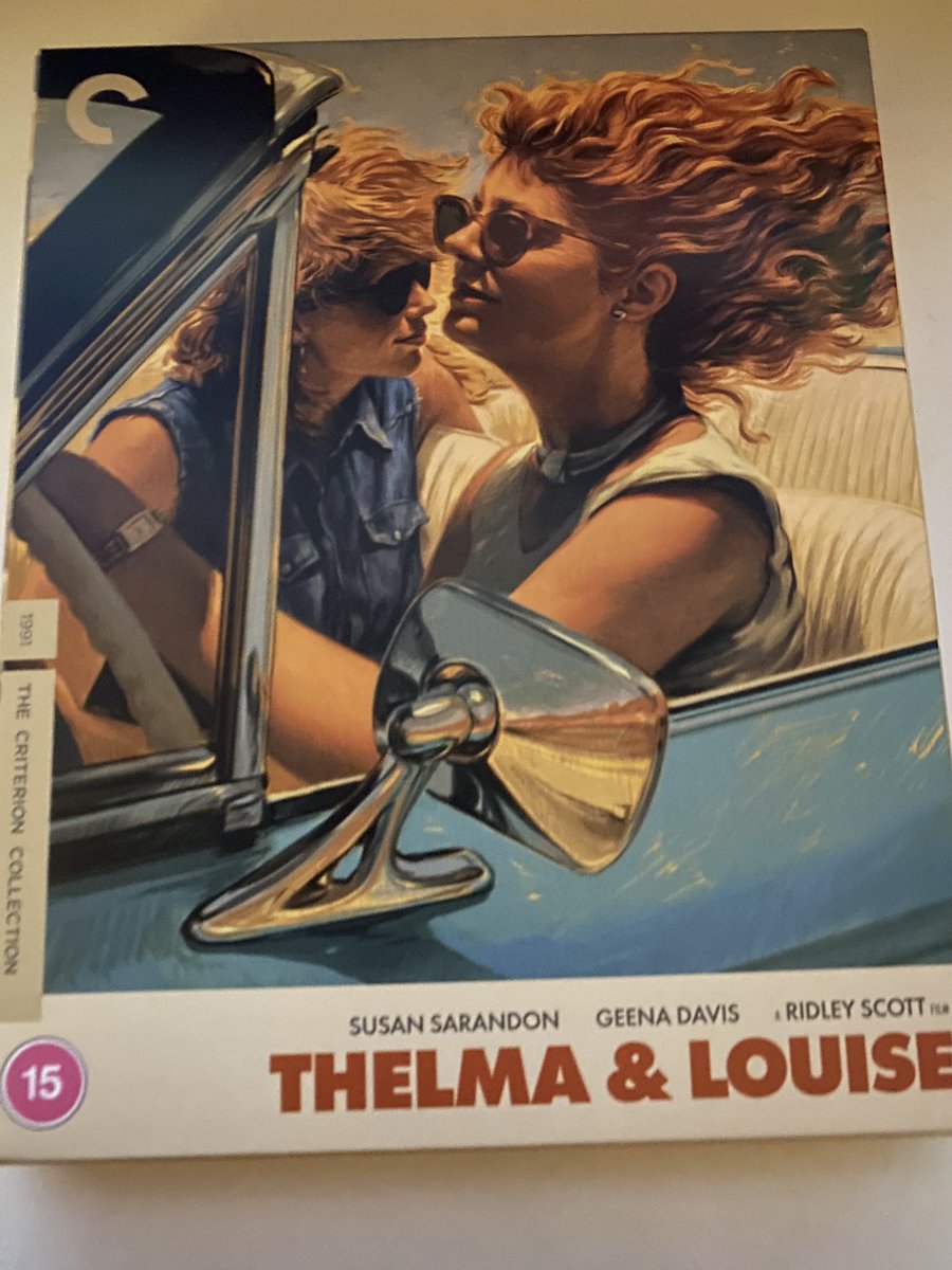 Thelma &amp; Louise (1991). Ridley Scott’s western odyssey. A launch from the mundane into the mythic, and probably one of the director’s best. I had not seen it in years and it was so worth returning to.