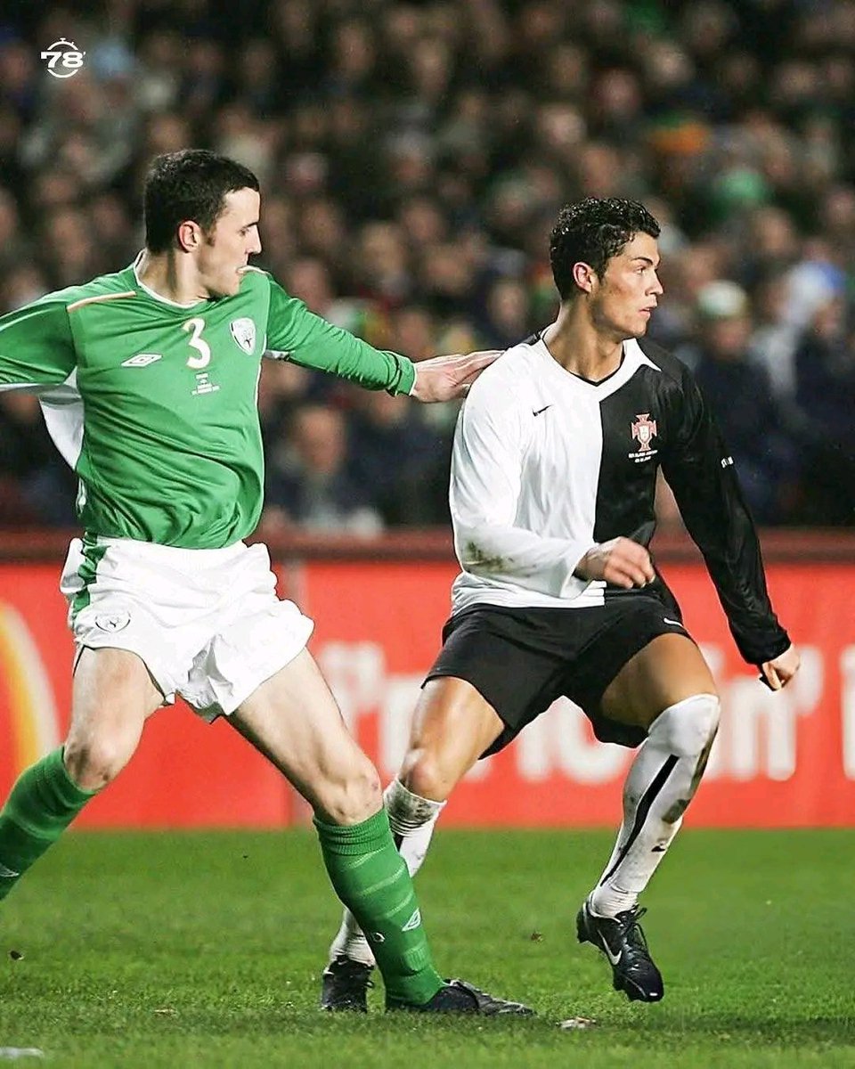 TeamCRonaldo's tweet image. Cristiano Ronaldo for Portugal in 2005 🖤🤍