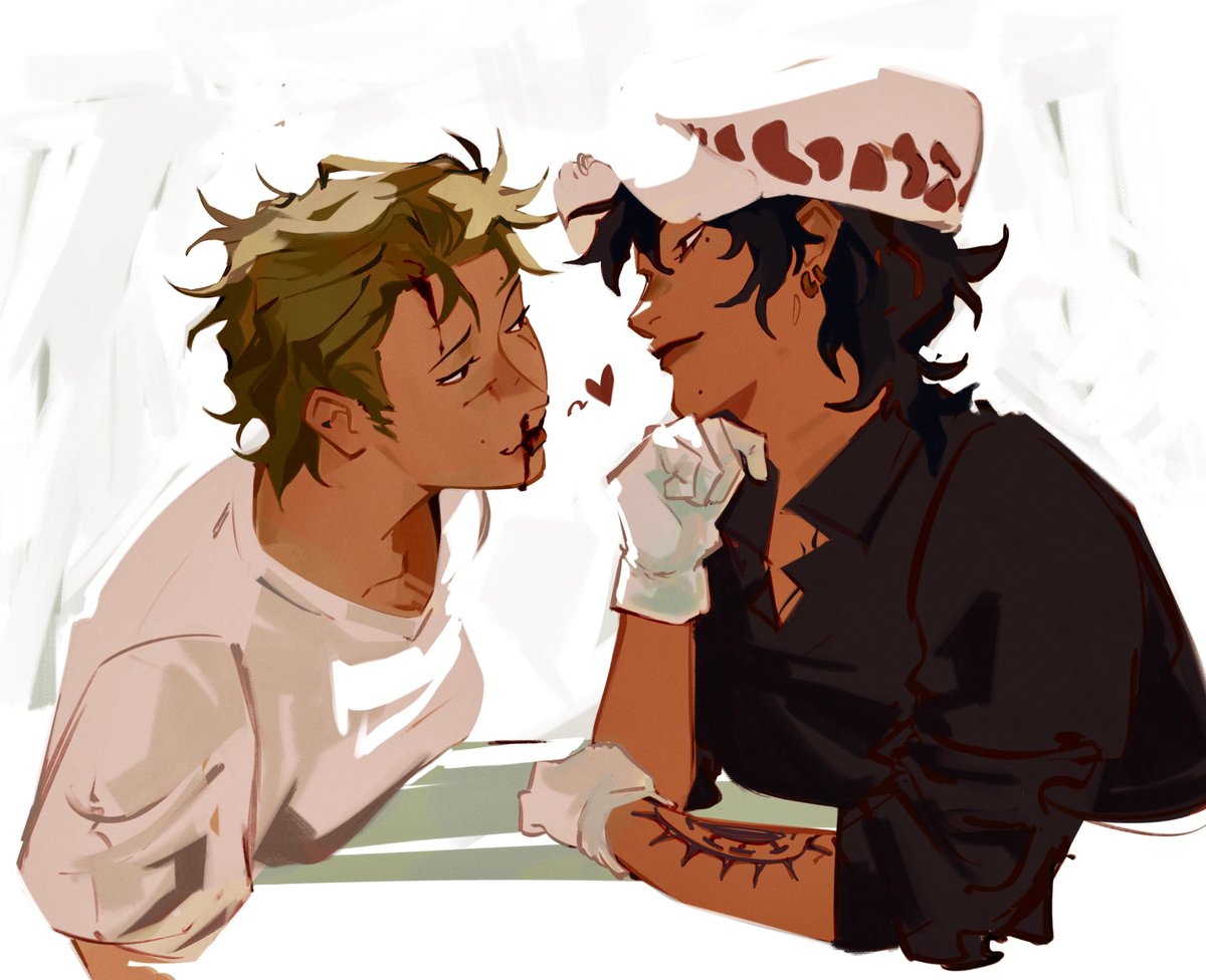 Lawzo art trade for @/k3bchu and the other 5 Lawzo fans here