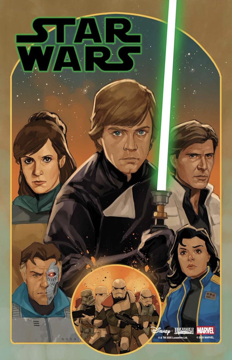 Star Wars (2025 -) No. 10 by author Alex Segura is available for preorder. Coming February 18th, 2026📚☕️🤓

a.co/d/71btDkF