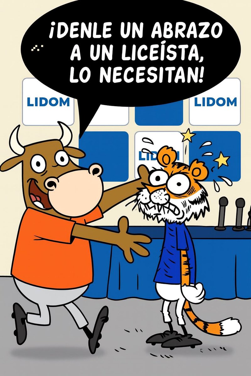 ChiriperoRD's tweet photo. Vamos todos a dar un abracito a un tigre abollao https://t.co/Rr77mFvqFY