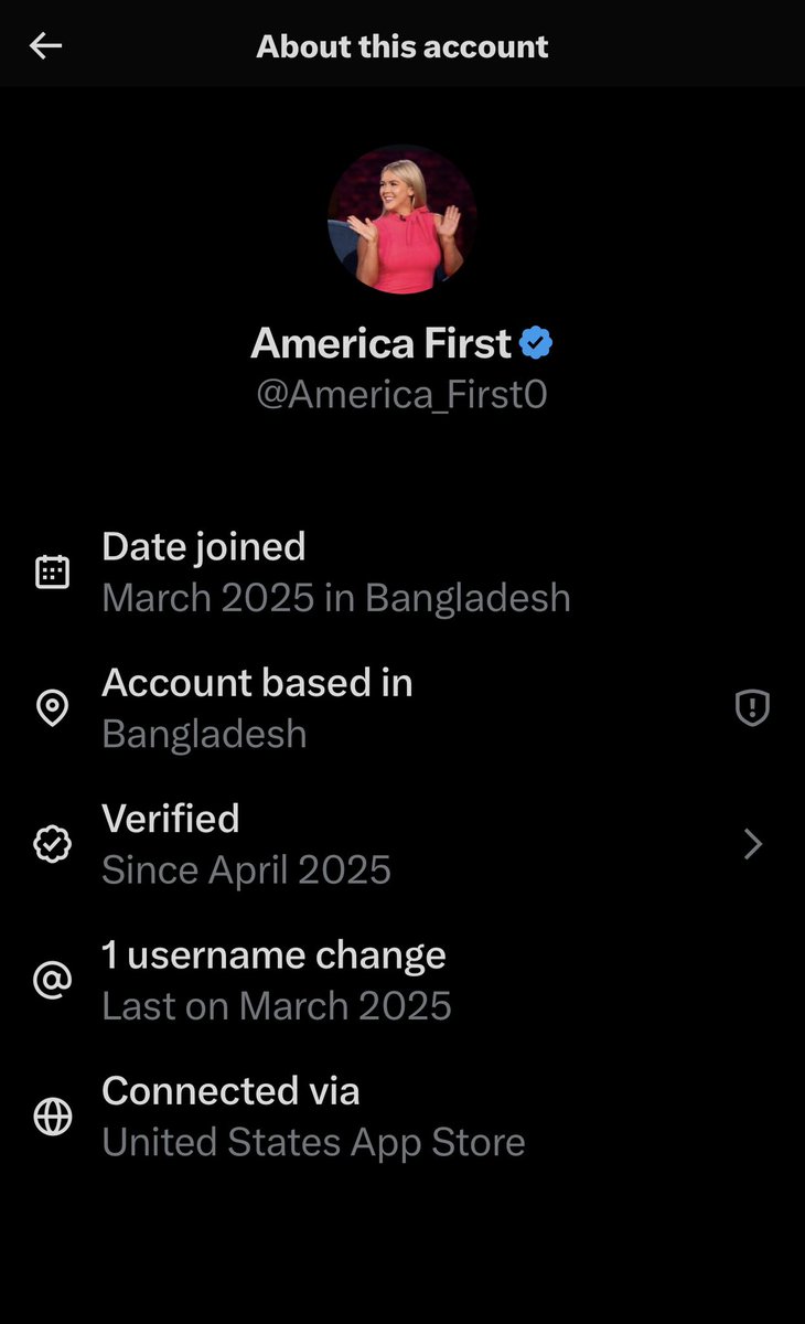 astraiaintel's tweet image. I literally couldn&apos;t find a single MAGA account that was based in the United States.