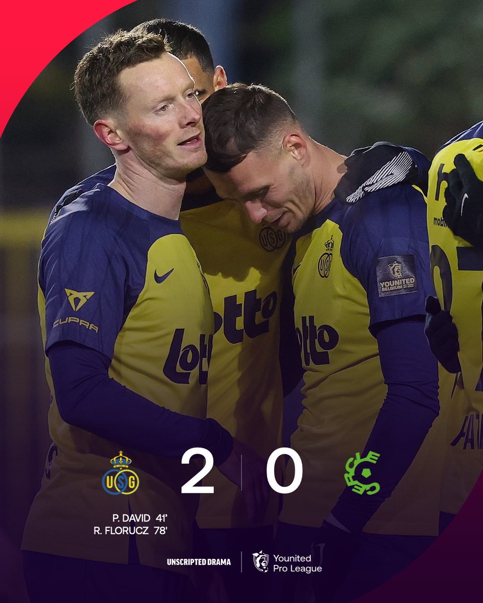 WillDowningComm's tweet image. No stopping Union St Gilloise right now. Routine 2-0 win over a quite flat Cercle Brugge, Promise David and Raul Florucz with the goals. Galatasaray next for them. Away. #USGCER