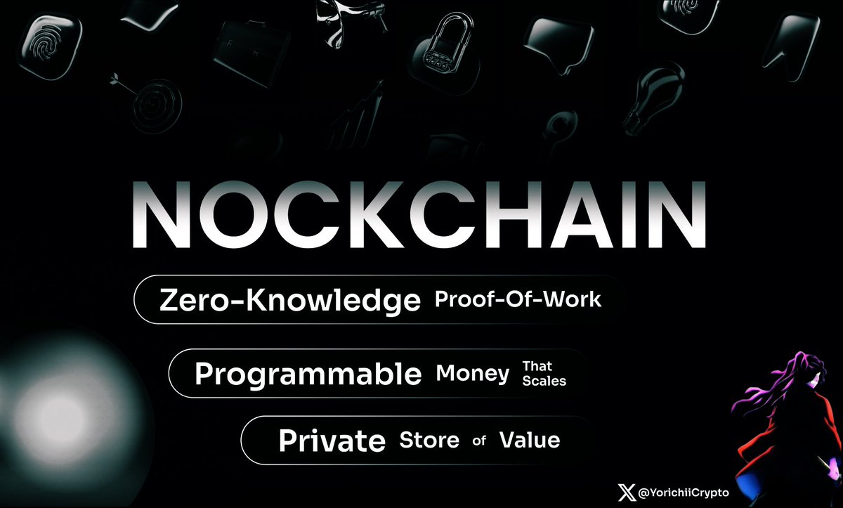 YorichiiCrypto's tweet image. The Ultimate NOCK One-Pager 🔳

Privacy is a human right.

$ZEC kicked off the hottest Privacy narrative crypto has ever witnessed.
 
As demand for private, programmable, and scalable currencies continues to break new ATHs, $NOCK is positioned exactly where it needs to be.

•…