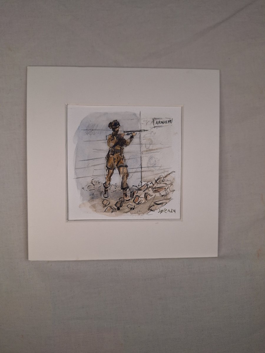 NJanagill's tweet image. #flandersfields #arnhem
#pen&amp;amp;ink #watercolour
#illustrationart #comicart #sacrifice
#dadsarmy #history 
art &amp;amp; illustrations direct from a artist that has previously exhibited at the Royal Academy ebay.co.uk/itm/3646848081…