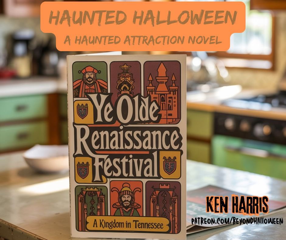 New chapter release of Haunted Halloween: A Haunted Attraction Novel is available by subscription at Patreon.com/BeyondHalloween
#Halloween #hauntedattraction #PatreonExclusive #newchapter