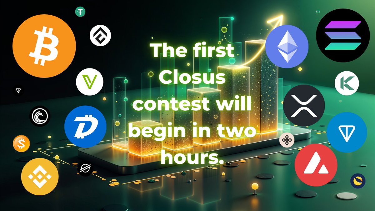 The first Closus competition will begin in 2 hours. Eligible users will predict the closing price of $BTC for the specified date. The closest prediction will win. If we are successful, the competition and prizes will continue.For example, yesterday, on 11/21/2025 UTC (Universal