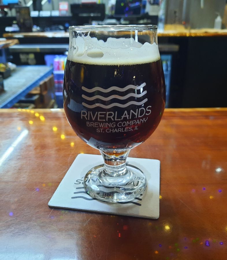 Our Daily Pour: Cabin Row Brown Ale (4.50) from <a href="/RiverlandsBrew/">Riverlands Brewing Company</a> in St Charles, IL.