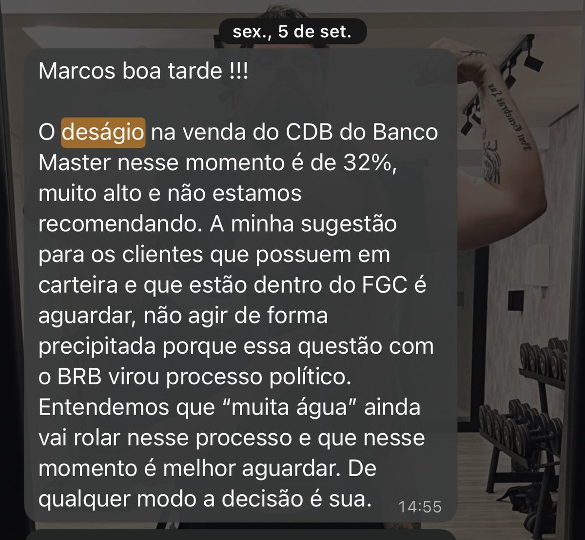 Sim, contrate um gestor.