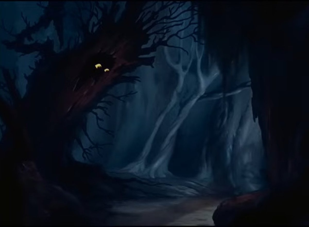 wylfcen's tweet image. Thousands of years ago, Germanic people had a word for the thick forests that once covered most of Europe and blocked them off from foreign lands: *merkuwiduz, meaning “black forest” or “mirkwood.”

According to Tolkien, this was “a very ancient name, weighted with legendary…