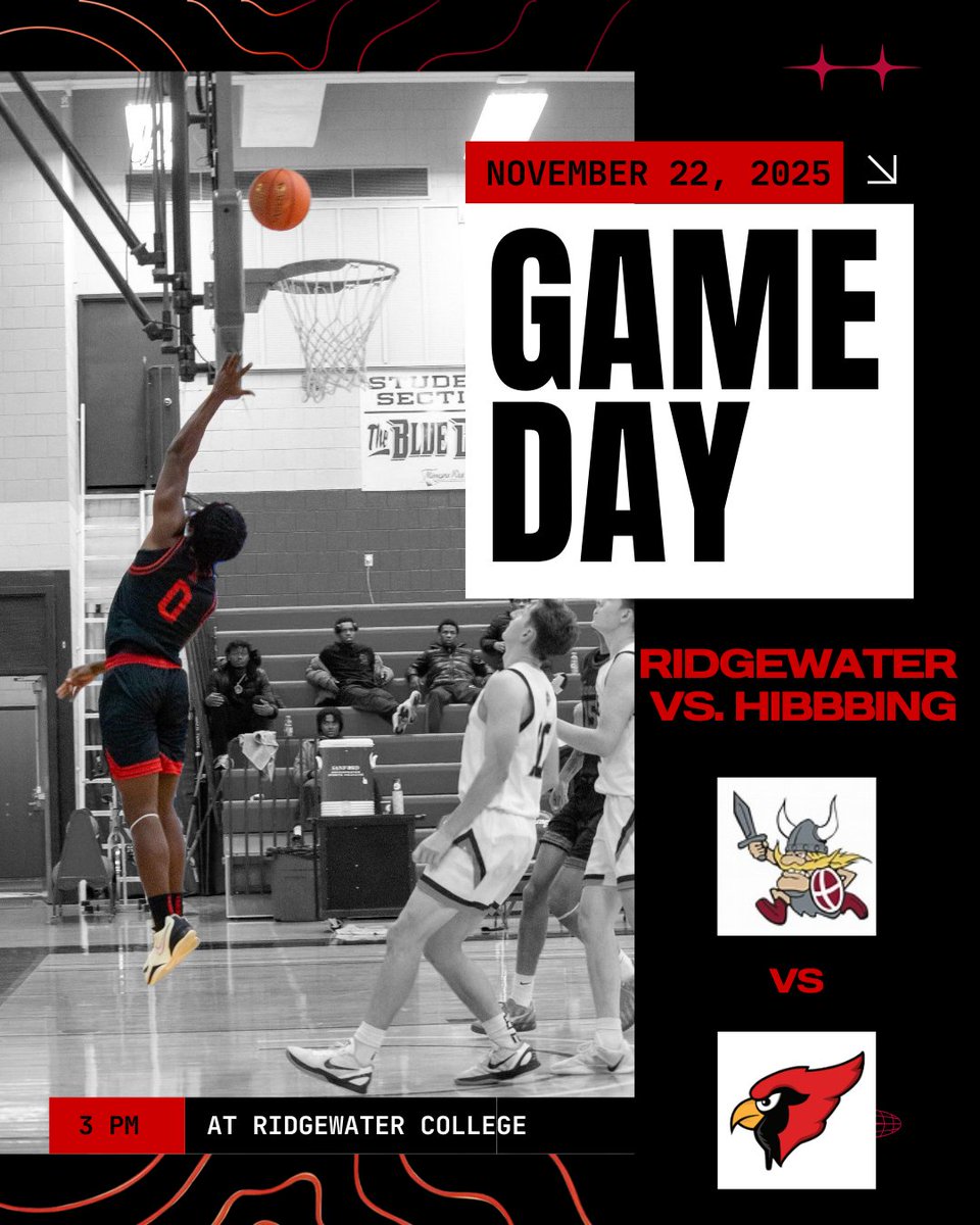 GAME DAY

Ridgewater VS. Hibbing
3:00
Willmar, MN

fan.hudl.com/usa/mn/willmar…