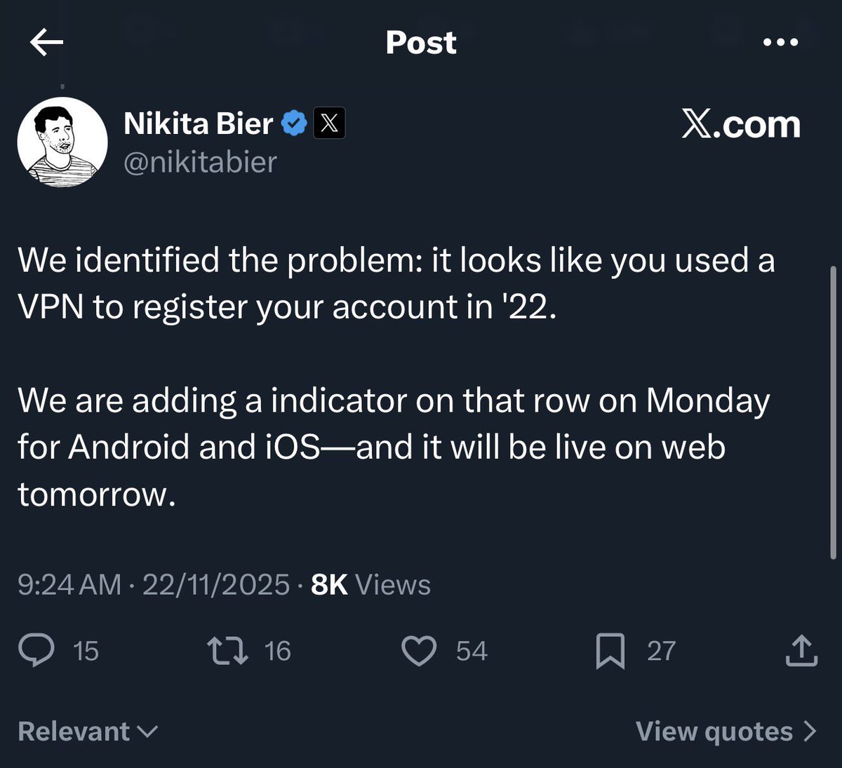 يوم الاثنين:

ستعود خاصية كشف الموقع للجميع 😉🔥