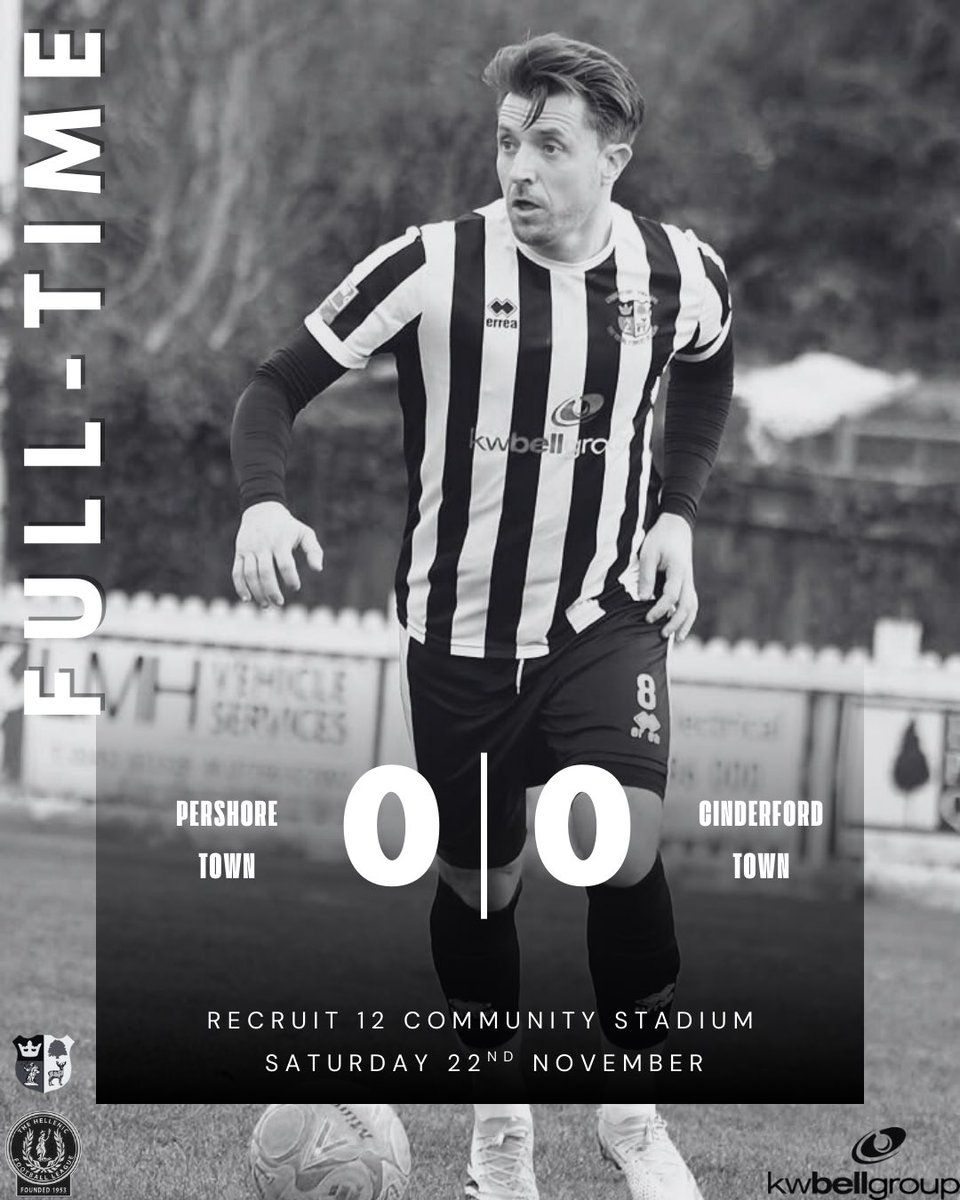 Full time in Pershore, points shared 🤝

#TheForesters || #CTFC 🖤🤍