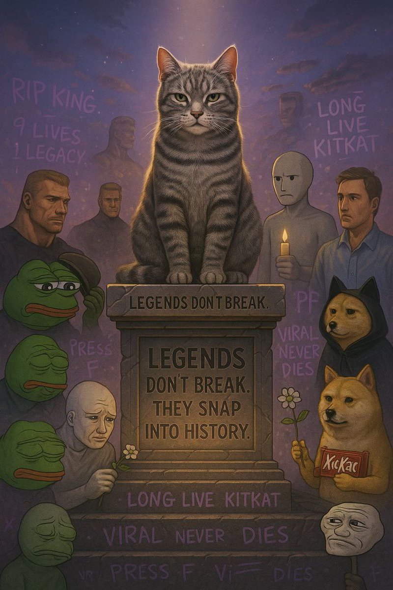 L_CryptoBro's tweet image. $KITKAT TO 1B

9XgfFWPxPU6hyDyGtfhC9D6eyRE3RUSgAYKHRznWpump