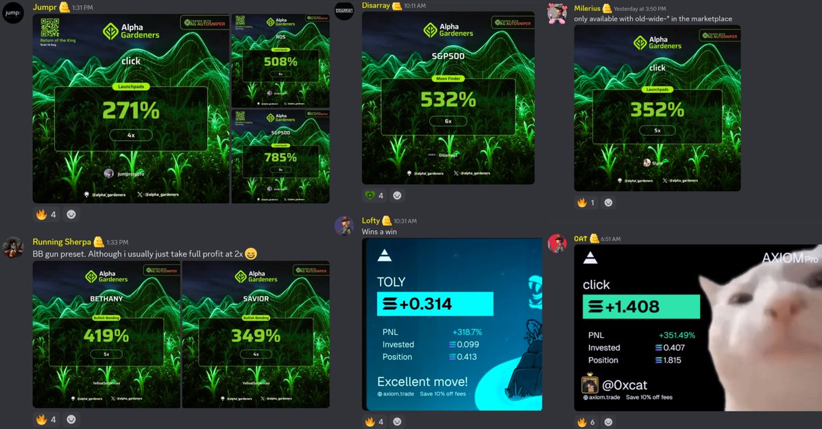 Holders are locked in with <a href="/agsniperbot/">AG Sniper Bot</a> 🧑‍🌾

No matter what the market conditions look like, there will always be an opportunity to make money 🚜