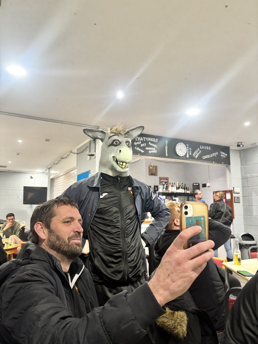 patchwaytownfc's tweet image. DONKEY OF THE DAY

After facing an unfortunate scoreline, the moods had to be raised somehow. 

A tie of votes between Skipper Jack Wells and Top Goalscorer George Bayley (on his second week in a row) means Donkey Of The Day is shared 🫏

#upthepatch ⚫️⚪️