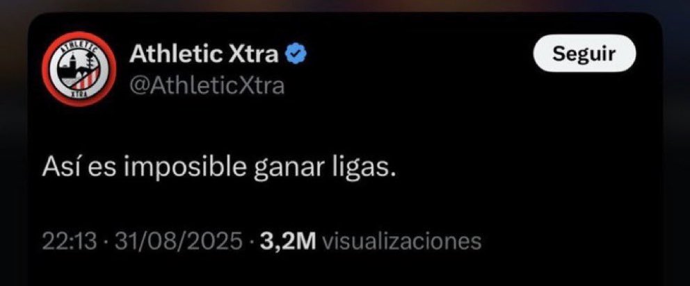 Así es imposible ganar ligas