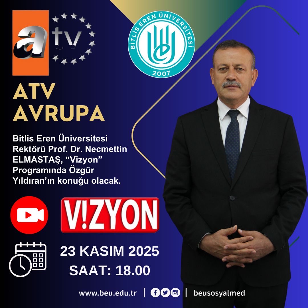 Bitlis Eren Üniversitesi (@beusosyalmed) on Twitter photo 
