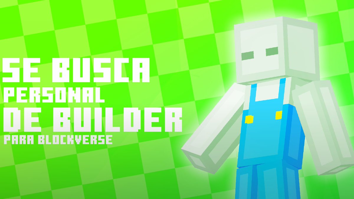 BlockVersStudio's tweet image. BlockVerse está creciendo y buscamos nuevos builders para futuros proyectos.
Si tienes experiencia en construcción queremos conocerte. 💛

📩 Manda tu portafolio por DM o comenta tu contacto.
#Minecraft #BlockVerse #build