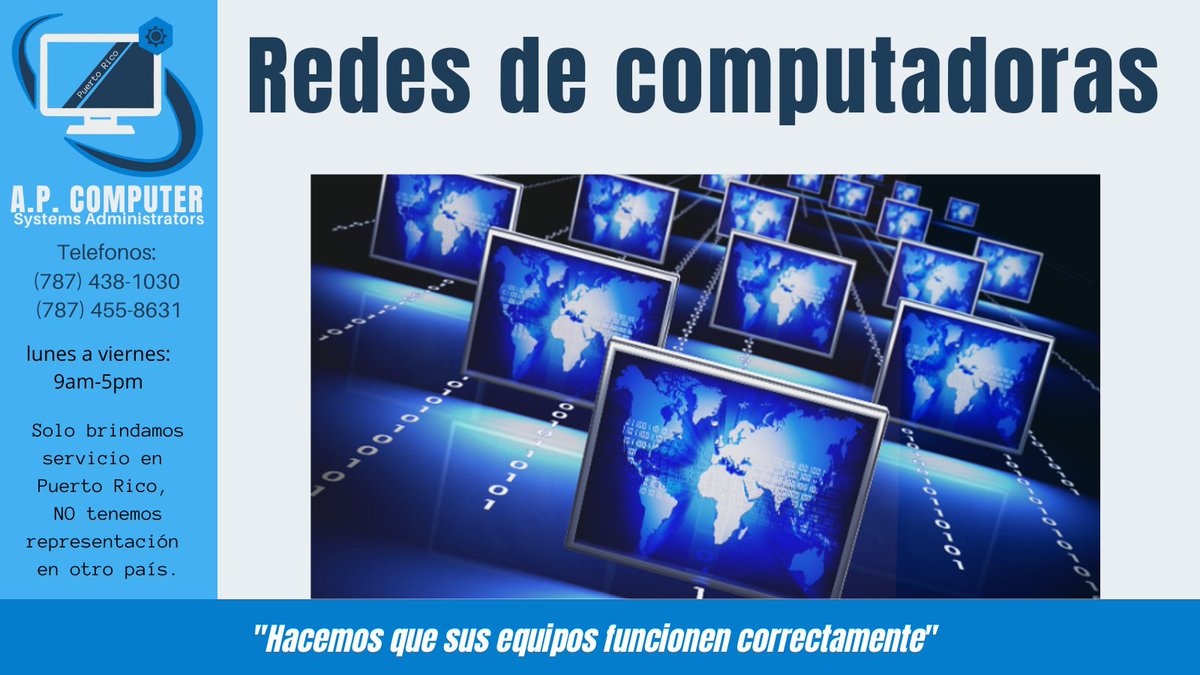 apcomputerpr's tweet image. Instalación de redes (alámbricas e inalámbricas) Configuración de acceso compartido a internet. Para más información, llama al (787) 438-1030 / (787) 455-8631 (cita).
#reparaciondecomputadoras #reparaciondelaptops  #APComputerPR #APComputerPRUSA #Dios #God #Diosesbueno #Godisgood