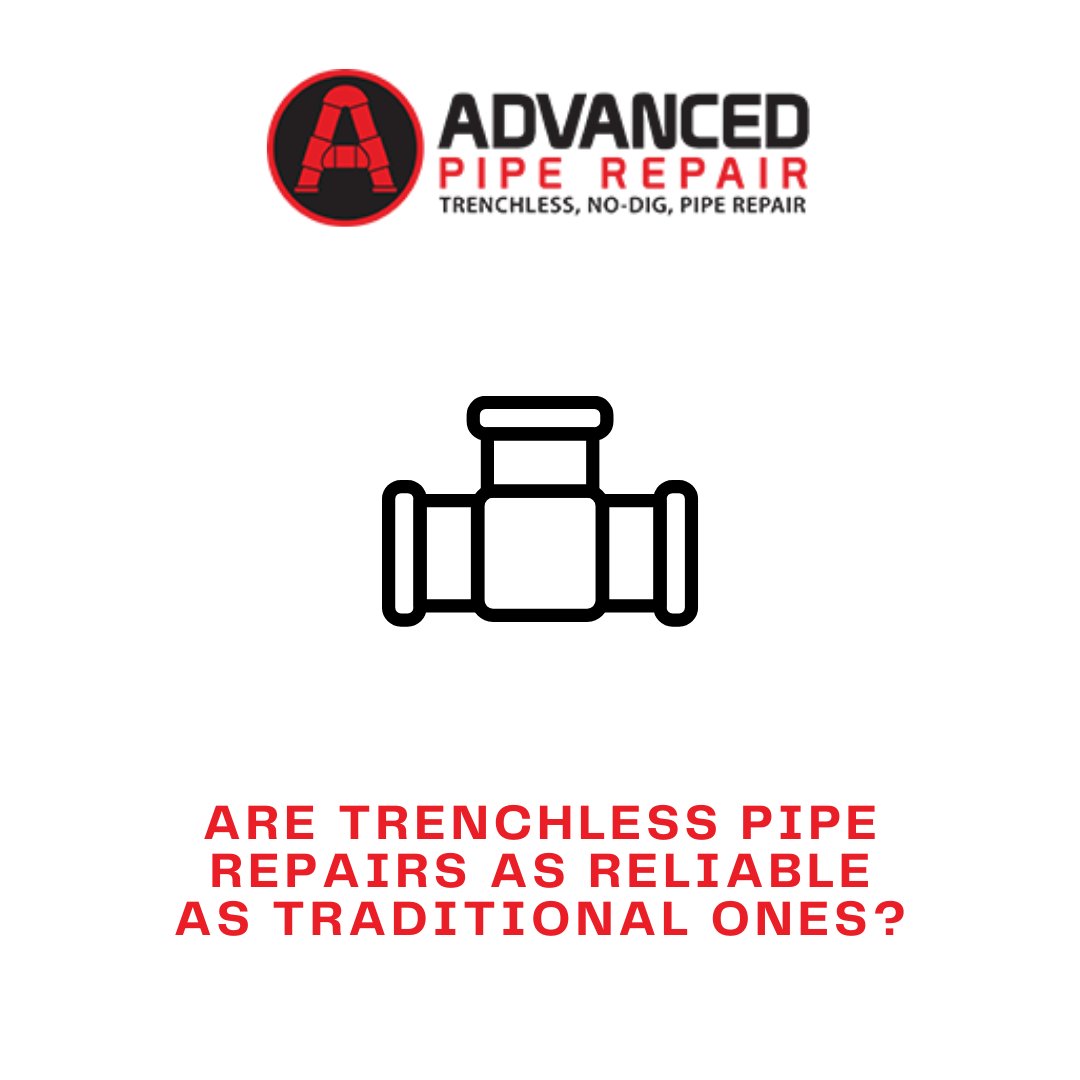 AdvancedPipeRep's tweet image. Wondering if trenchless pipe repair is as reliable as traditional methods? The answer is simple: YES! 

Our cutting-edge technology lines the inside of your pipes with certified materials, restoring strength without costly digging. Visit advancedpiperepair.com to learn more.