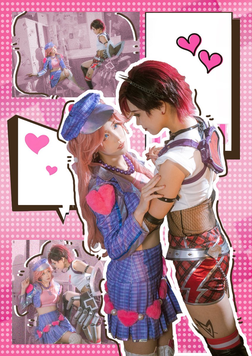 Expecto20's tweet image. 🩷🩷🩷
竹师傅说这个排版是有故事情节的但是x一次只能发四张图好无助
#caitvi
#2025凯蔚48h 
@caitvi48H