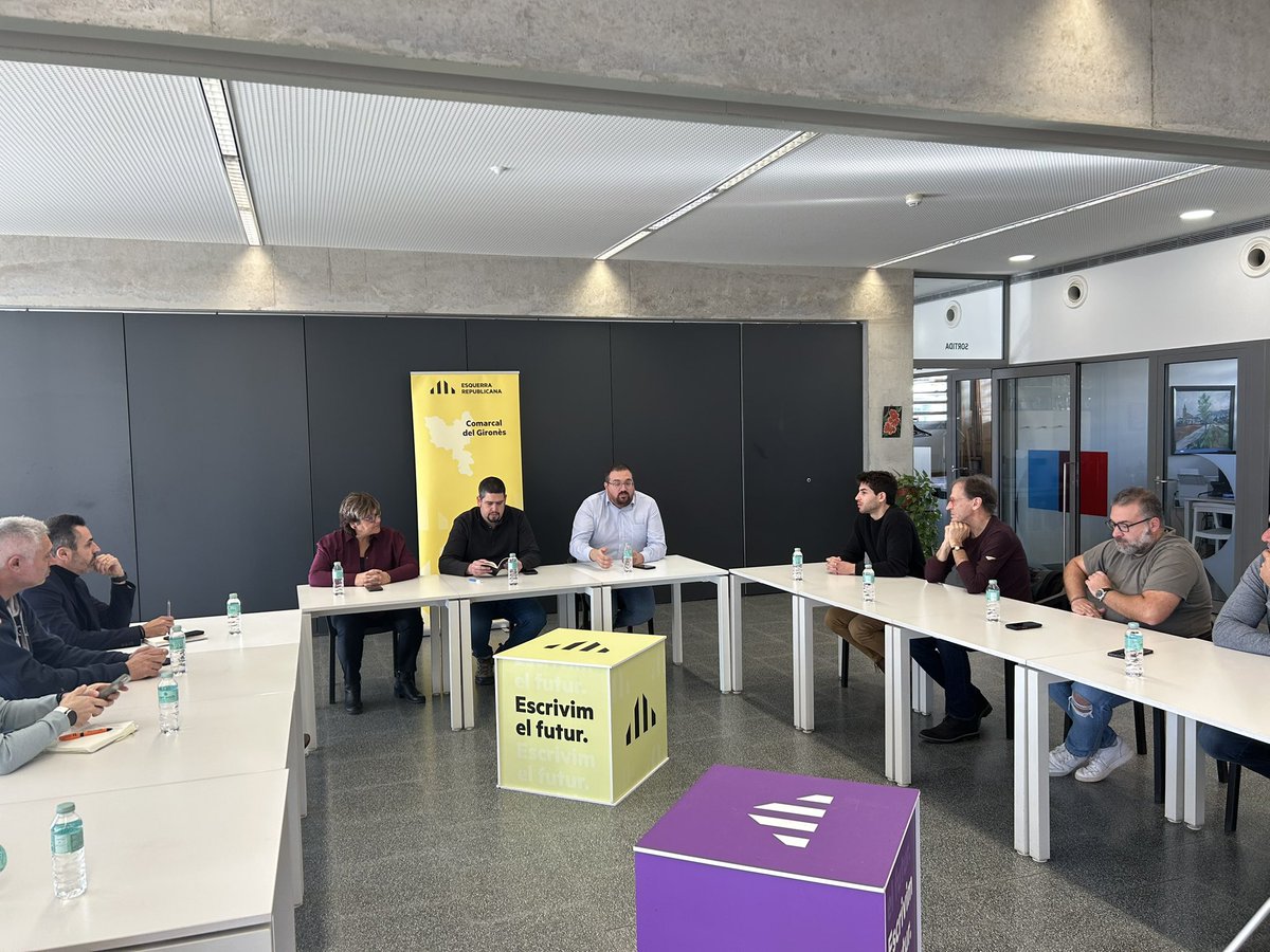 ERC Gironès reuneix electes locals en una trobada municipalista per reforçar la coordinació, compartir experiències i enfortir la comarca. #Gironès