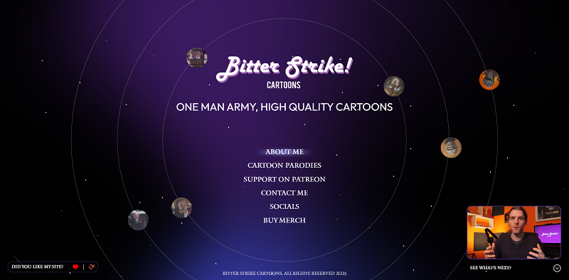 Hey guys, did you know that now I (proudly!) have my own official Website?  😎
matthew-shezmen.webflow.io Go check it out! This site was made by Serj, a good friend and fan of the channel.
If you guys need your own website, don't hesitate to contact him here: serjfd.com