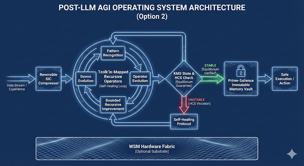 Imderekearnhart's tweet image. I’m building the first complete post-LLM AGI operating system that is mathematically provably safe while still allowing bounded recursive self-improvement.

Like, rt, or dm me to get an invite to my group chat on @chatgpt where we discuss it

#SafeSuperintelligence #quantumai