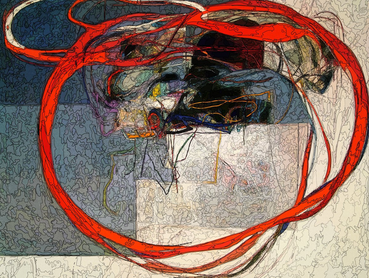 artxcode_io's tweet image. Mark your calendar for the next Corpus Algorithmica auction!  

"The red recursive thread" by Eko33 - JeanJacques Duclaux  

Tuesday, November 25 at 1pm ET  
.1 ETH reserve 
Releasing on Fellowship