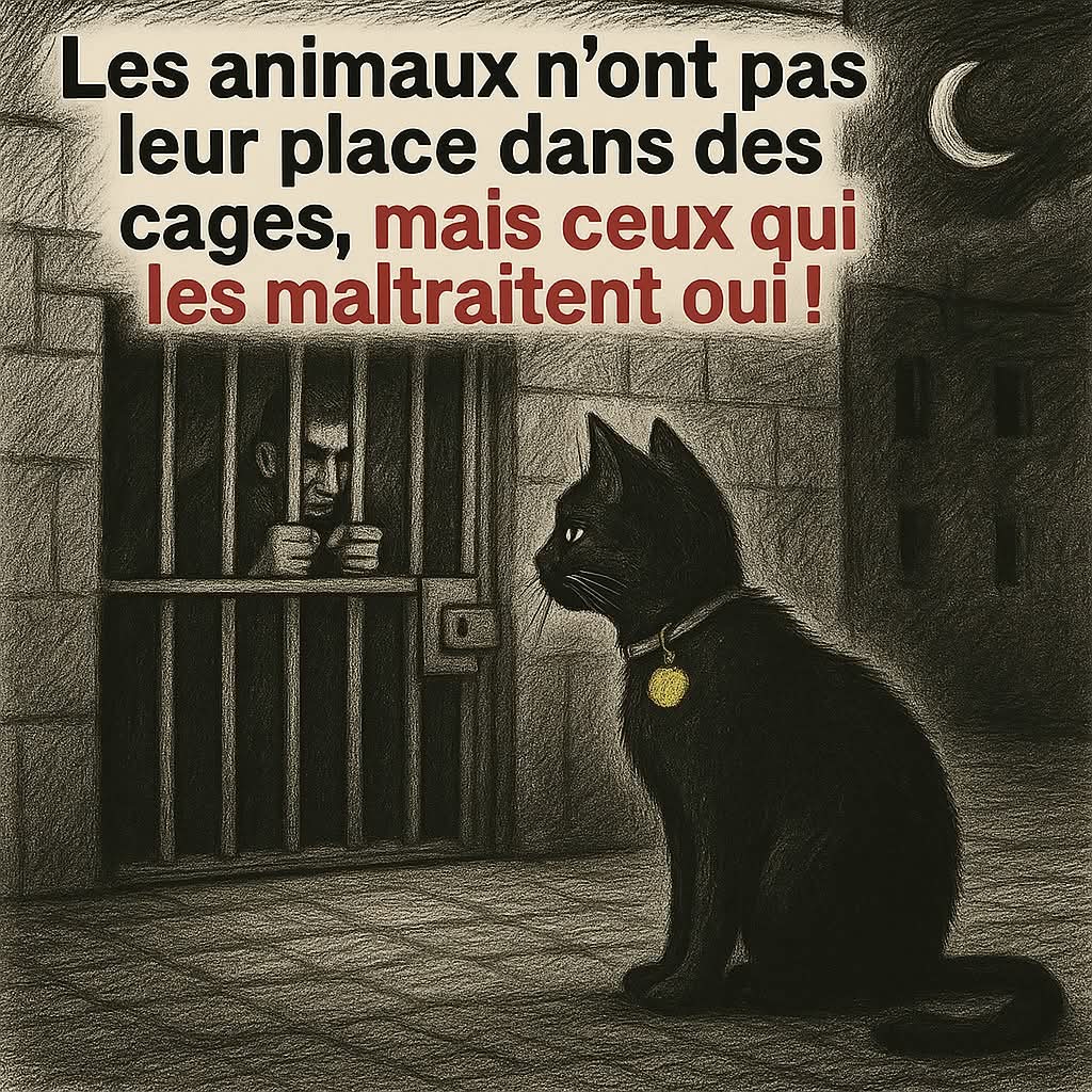 AdeaClaude's tweet image. TOUS les animaux n&apos;ont pas leur place dans des cages