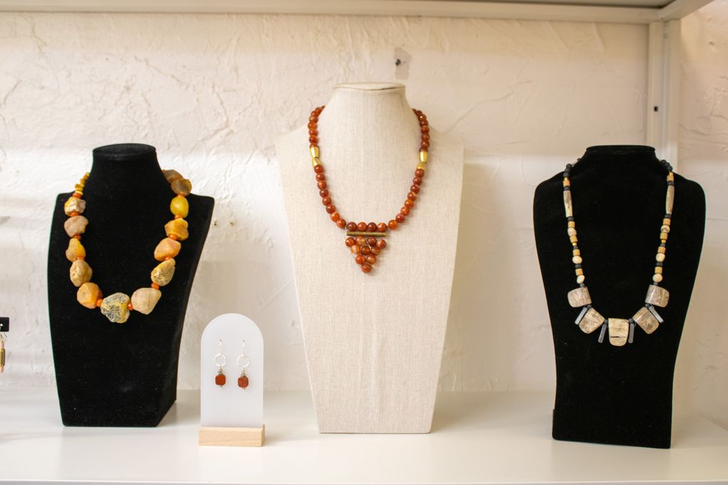 Sometimes, neutrals and pale colors bring the entire look together! Whether it's fashion or home decor, JW Jewelry and Home has just what you need!

Shop their hand-made and hand-picked inventory at 3018 Paseo!