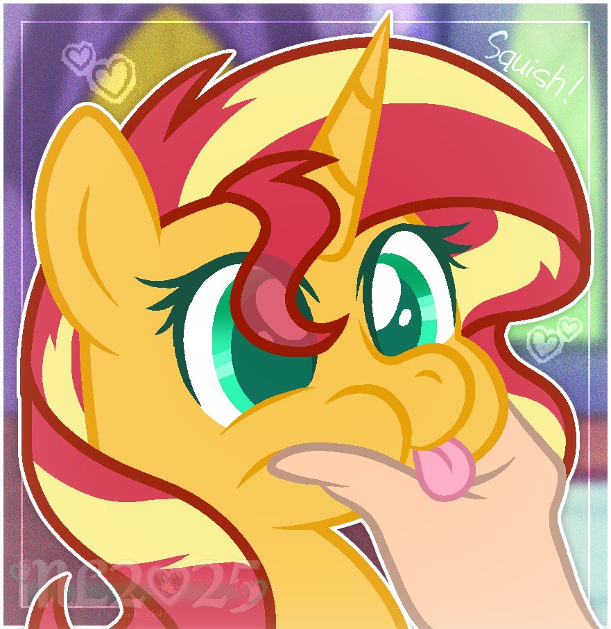 🧡 Squish dat Pone YCH Commission for <a href="/SojournSunrise/">SojournSunrise</a> ! 💛
First time drawing Sunset! X3 Tysm for your support!
#mlp #mylittlepony #sunsetshimmer #ychcommission