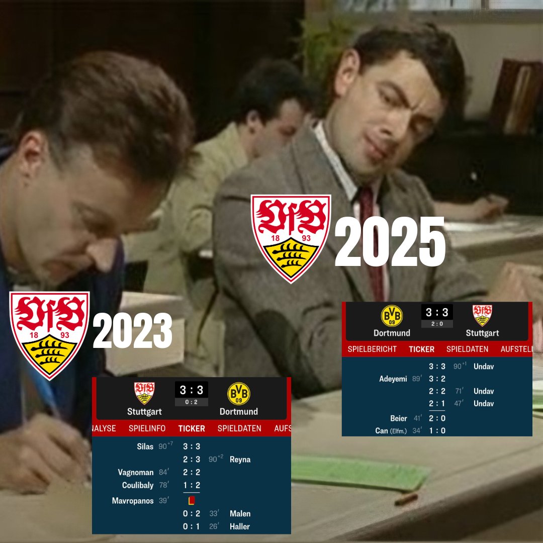 Nur die Gelb-rote hat gefehlt #BVBVfB