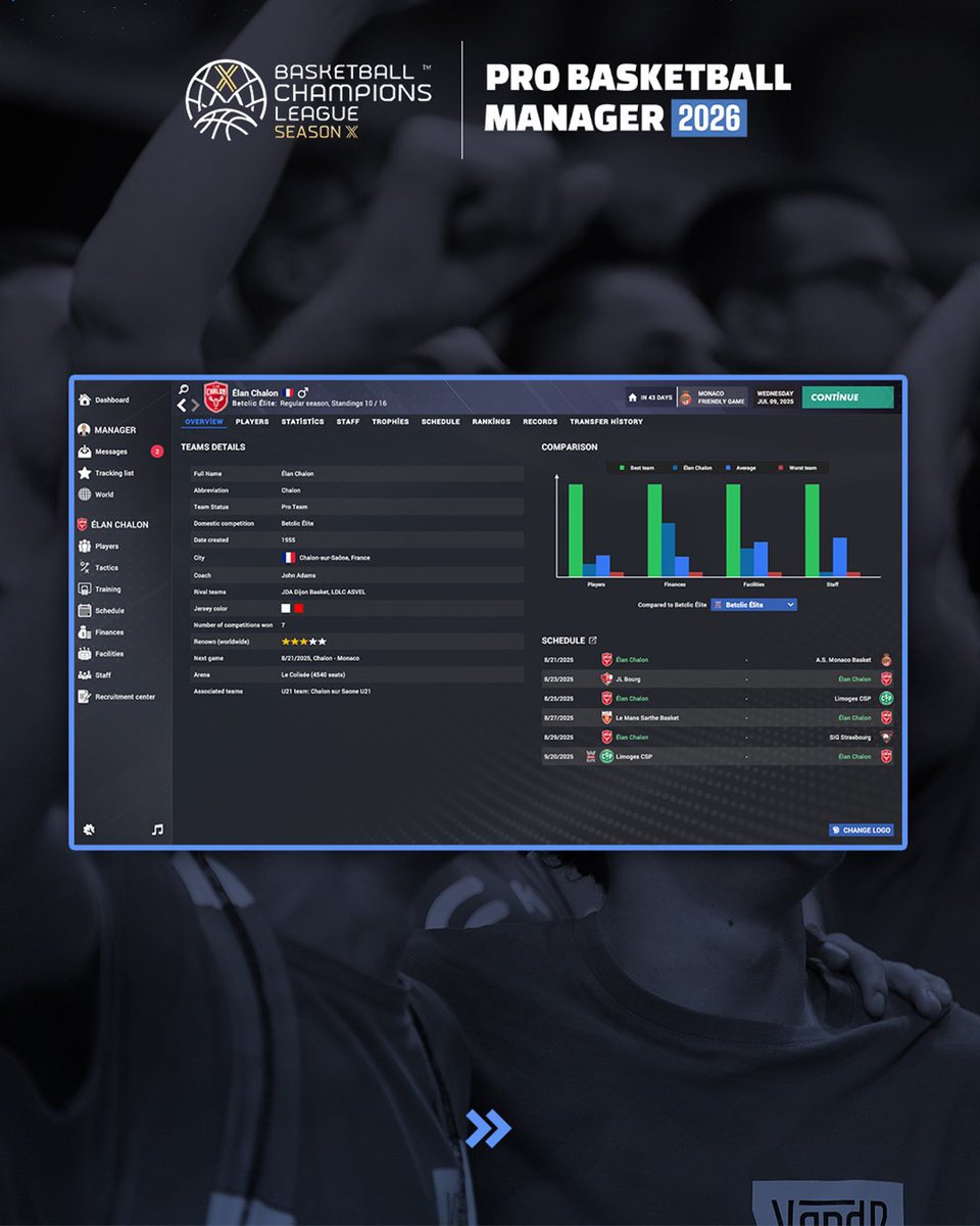 Pro Basketball Manager tweet media