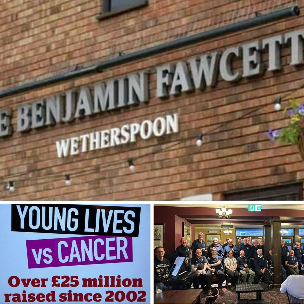 DriffieldMVC's tweet image. Join us from 8pm on Thursday 4 December, we’re performing here in Driffield raising money for Young Lives vs Cancer 🎶🎵

#Driffield
#ChoirInTheCommunity