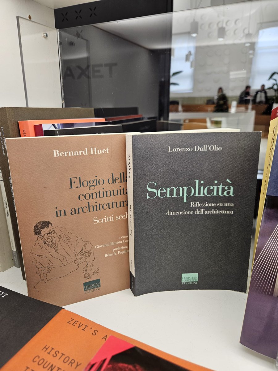 chmeedizioni's tweet photo. Uno sguardo sull'architettura, sbirciando nel bookshop del @Museo_MAXXI  alla scoperta delle nostre collane... https://t.co/tzu2lkEvbz