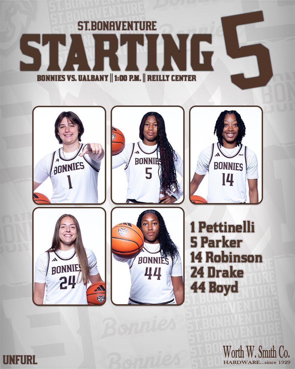 BonniesWBB's tweet image. Today&apos;s first 5⃣

#Unfurl