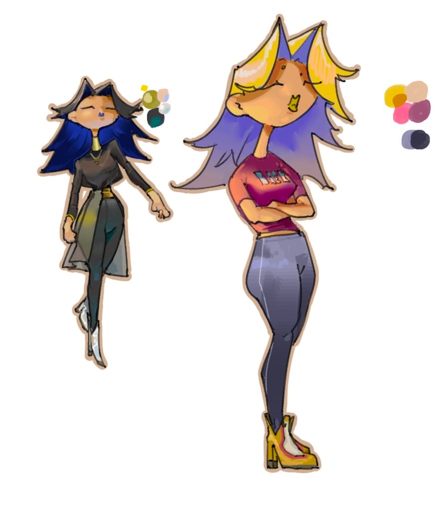 kaijuu_art's tweet image. chara design i did part2