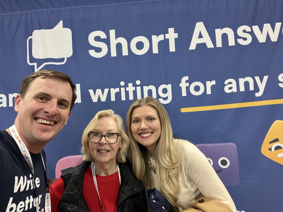 myshortanswer's tweet image. Team Short Answer is having a blast @ncte this week! Stop by and say hello at booth 323 this weekend! #NCTE25