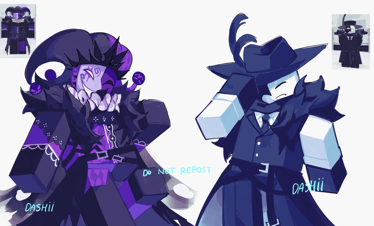 Doodled my new cosplays #noli #artful