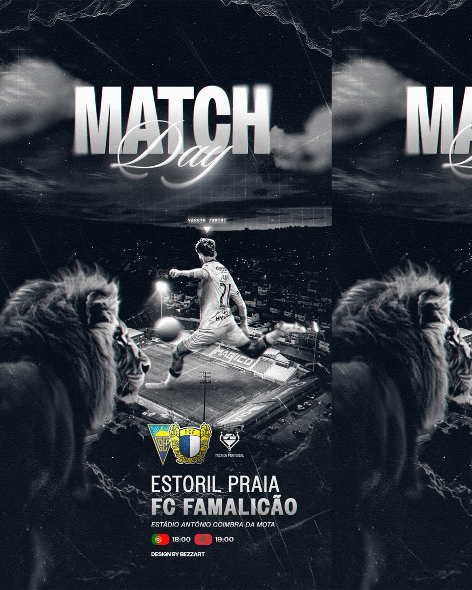 ouailbezzart's tweet photo. Latest work 👨‍💻🎨 w/ @yassir_zabiri_21
#design #matchday #famalicao https://t.co/fLyeFfOO88