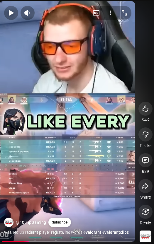 100hp Gaming tweet media