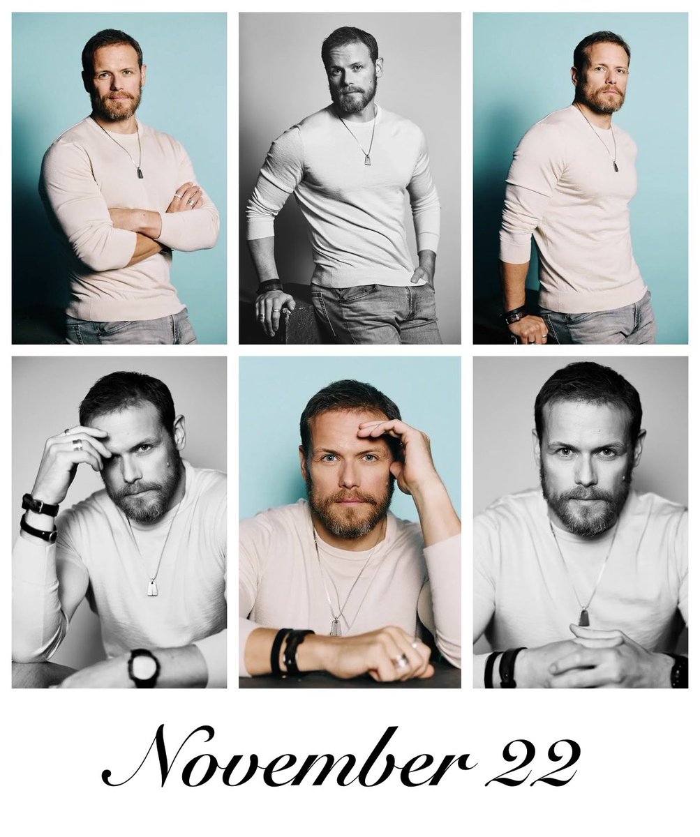 November 22, 2025
#SamHeughan 
#TooScotToHandle
#KingOfMen
#Samshine 
#JamieFraserForever
#SomeLikeItScot