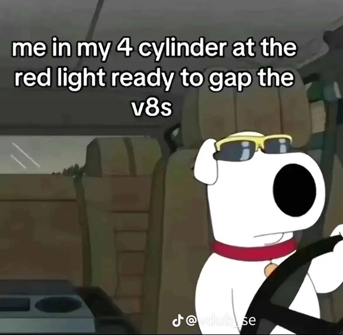 It’s a 6 cylinder but same concept 😶