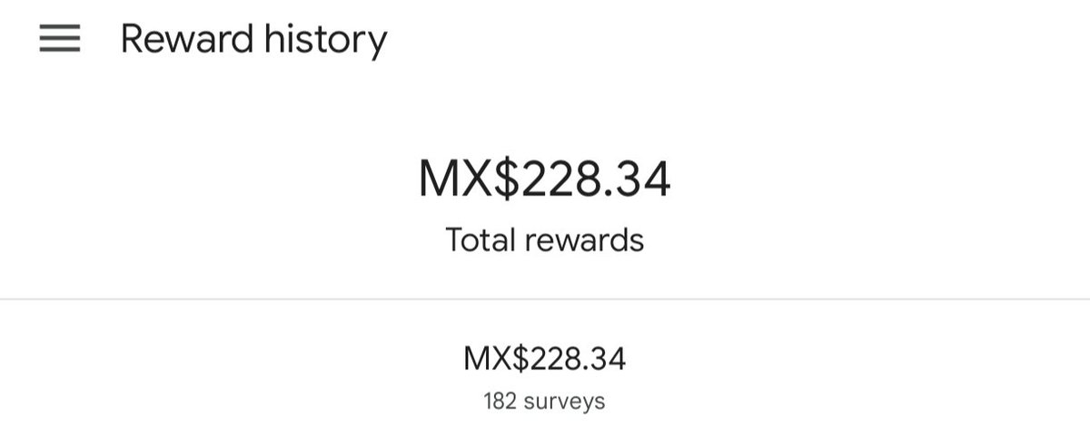 MMAM_Aztek's tweet image. Google Rewards se ha mochado con más de $200 de puras encuestas.

#HLB