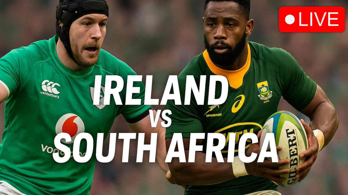 Springboks vs Ireland Live Stream tweet media